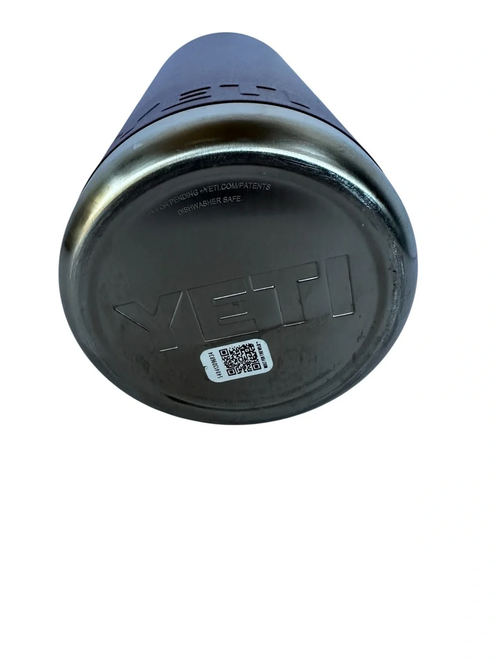 Yeti Rambler Bottle Chug Burgundy Bottle with Black Handle and Stainless Accents - Picture 5 of 7